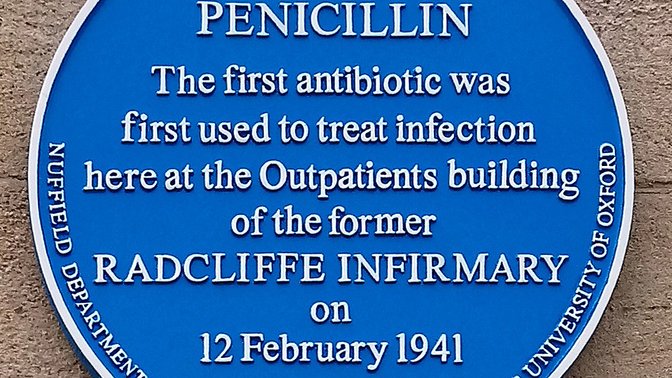 Blue Plaque: Penicillin