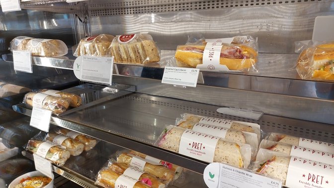 Pret A Manger - Banbury Road Oxford