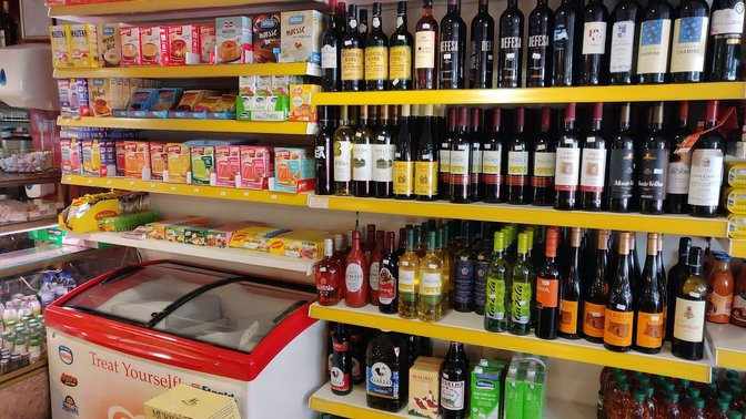 Portuguese cafe (formerly Madeira supermarket)