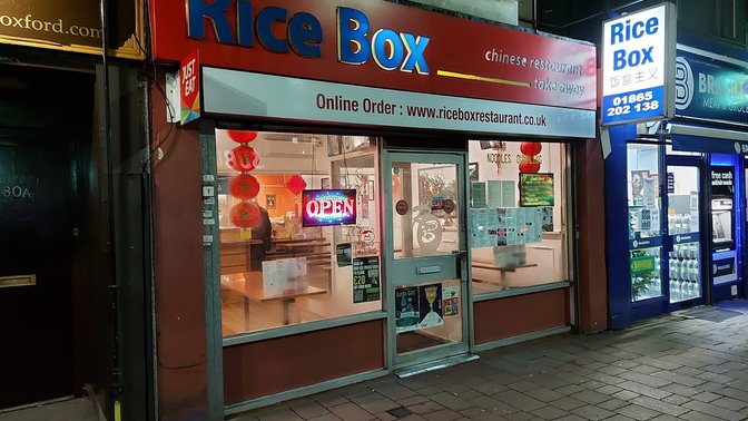 RICE BOX Chinese Restaurant And Takeaway