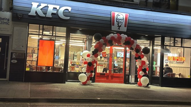 KFC Oxford Headington Windmill Road