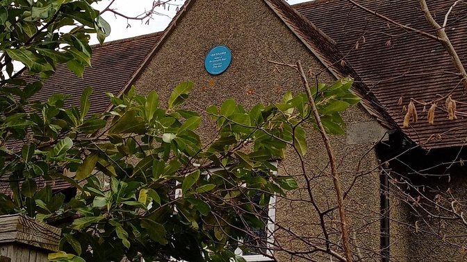 Blue Plaque: J.R.R. Tolkien