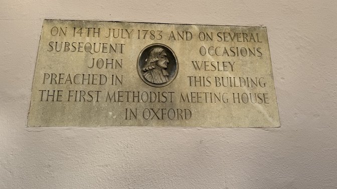 John Wesley Historical Marker