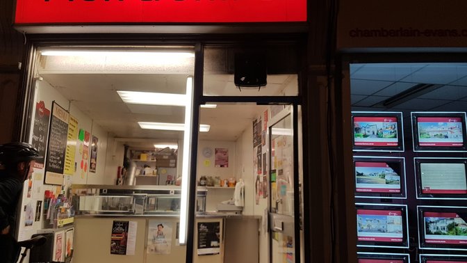 Oxford Fish and Chip shop