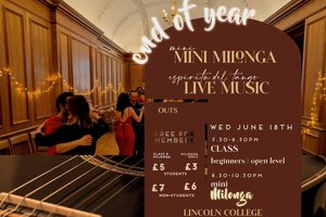 End of Year mini Milonga & Tango Concert