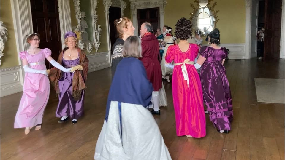 Regency and 18th Century Contra Dance Class and Display Prep