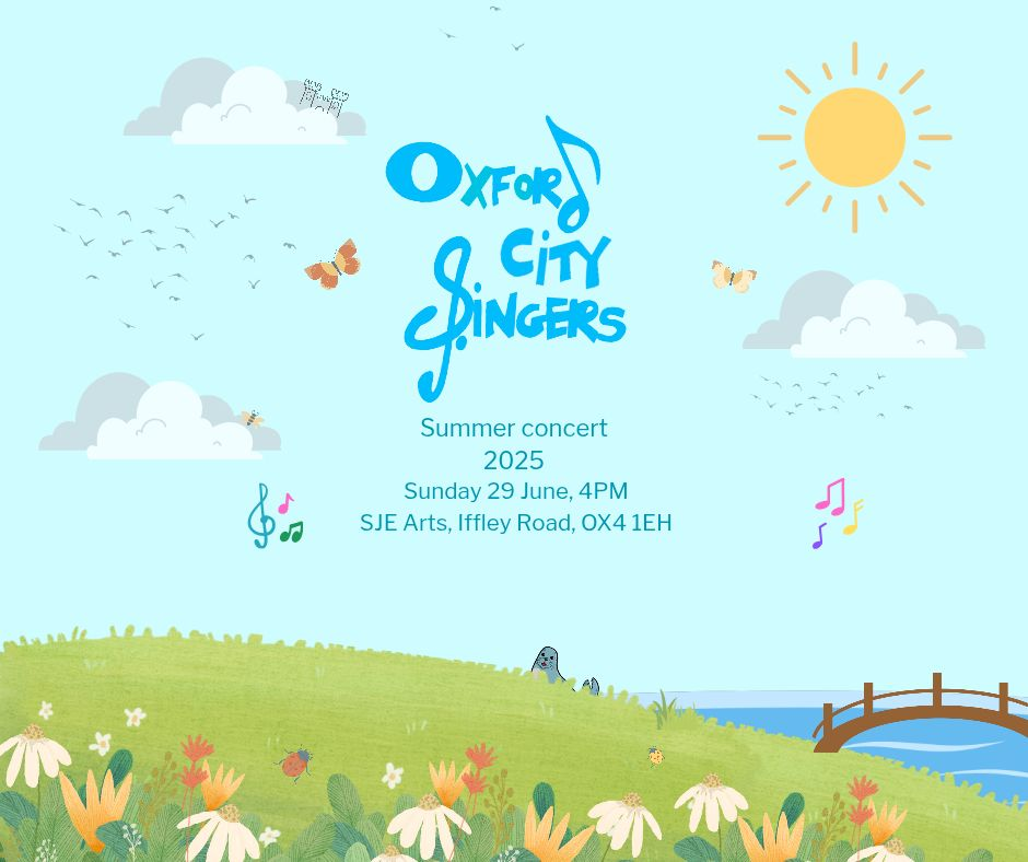 Oxford City Singers summer concert 2025