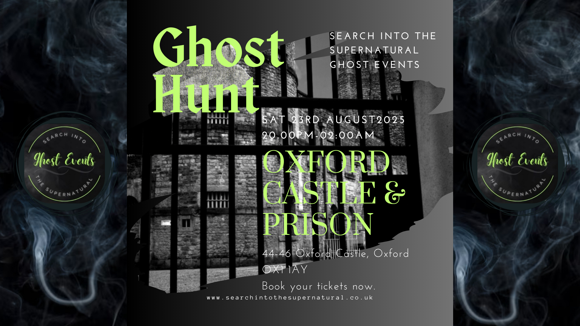 Ghost Hunt At Oxford Castle & Prison.