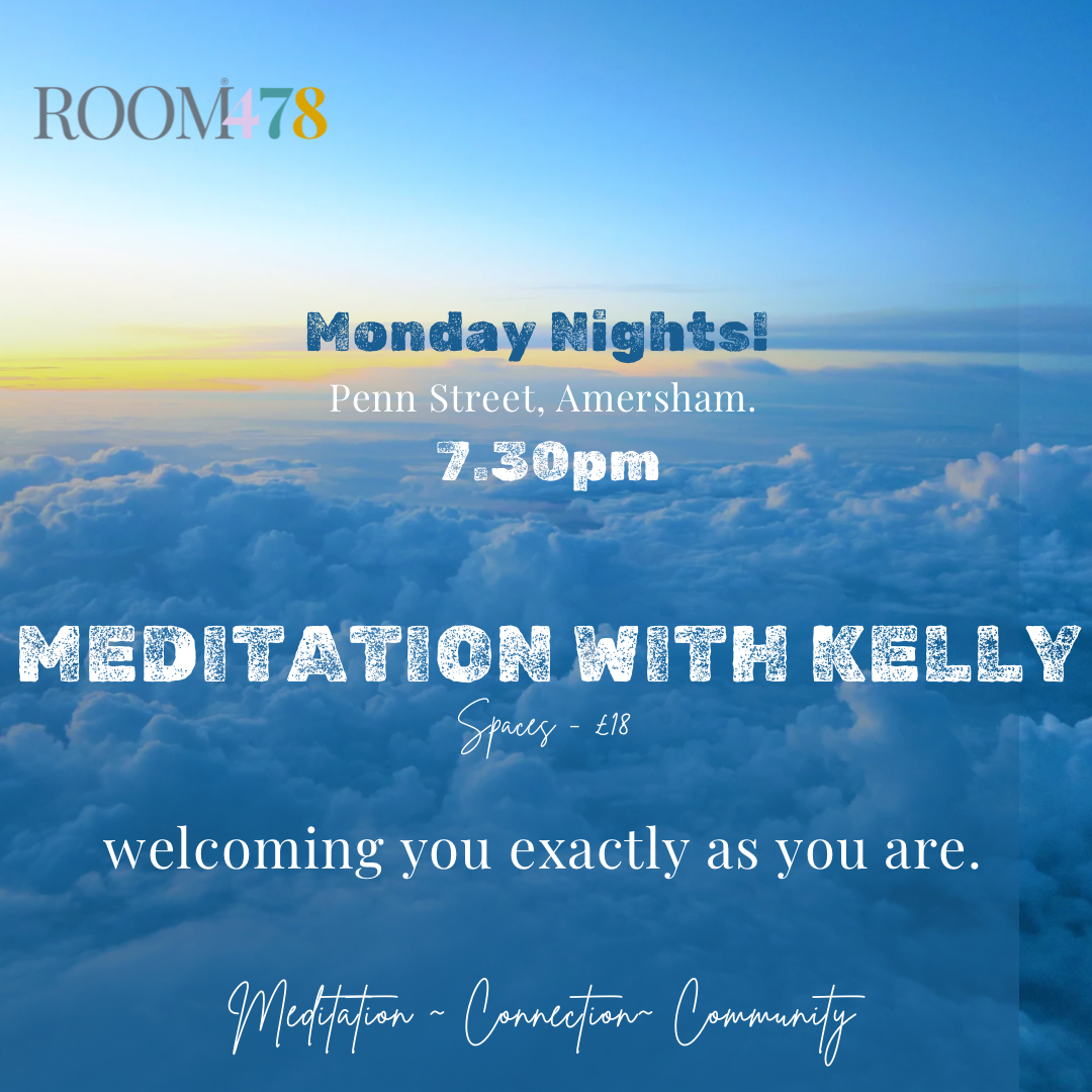MAGIC MONDAYS - MEDITATION WITH KELLY, START THE WEEK TAKING TIME FOR YOU.