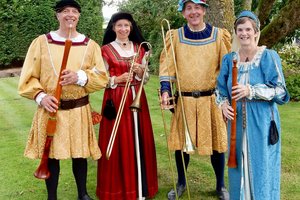 'Threading Through Time & Place' with Courtlye Musick - Medieval tea served